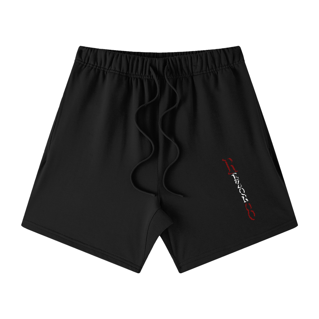 Unisex Earth Tone Loose Fit Cotton Shorts