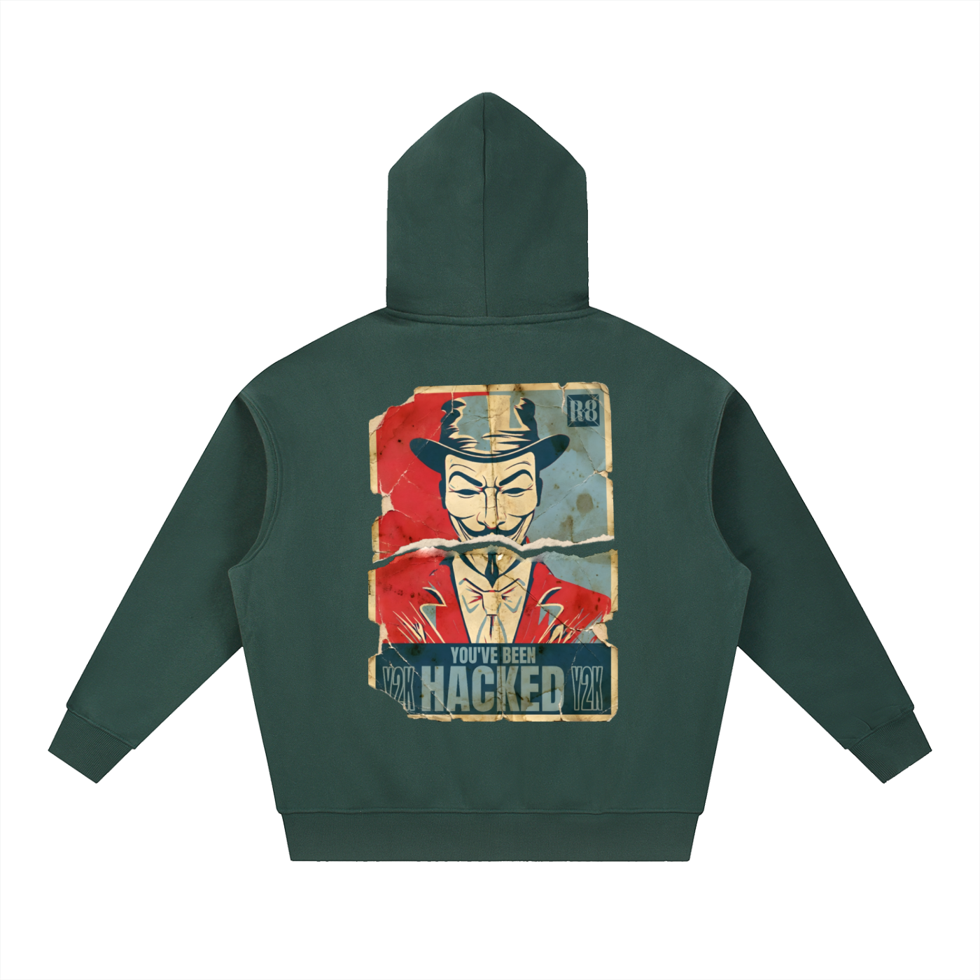 Essential Oversized Boxy Fit Fleece Hoodie