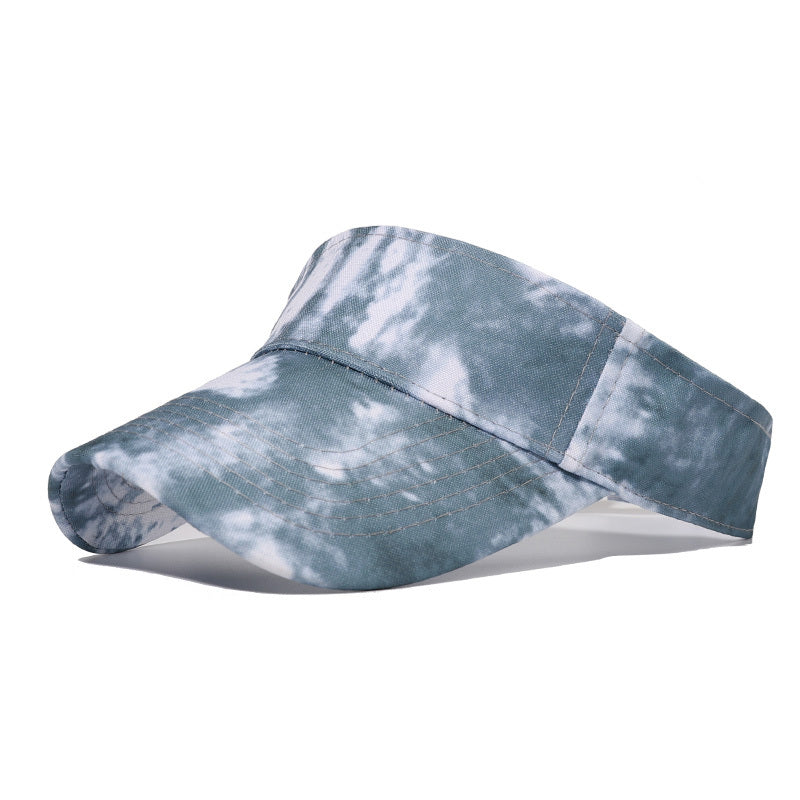 New Tie-dye Baseball Cap Men's And Women's Sun-shield Hats Wild Graffiti Hat