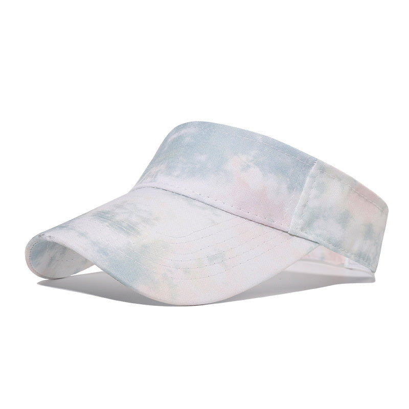 New Tie-dye Baseball Cap Men's And Women's Sun-shield Hats Wild Graffiti Hat