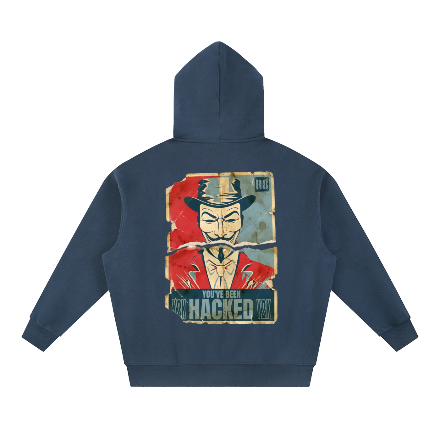 Essential Oversized Boxy Fit Fleece Hoodie