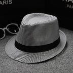 Sun Hats For Men Houndstooth style