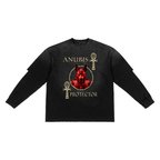 Sunfade Hand-Frayed Faux Two-Piece T-Shirt