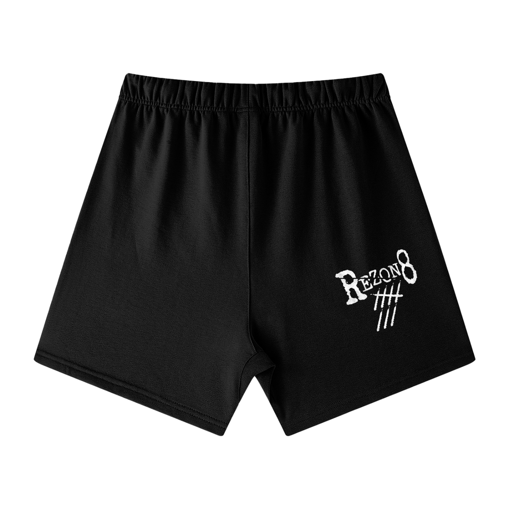 Unisex Earth Tone Loose Fit Cotton Shorts