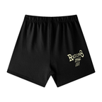 Unisex Earth Tone Loose Fit Cotton Shorts