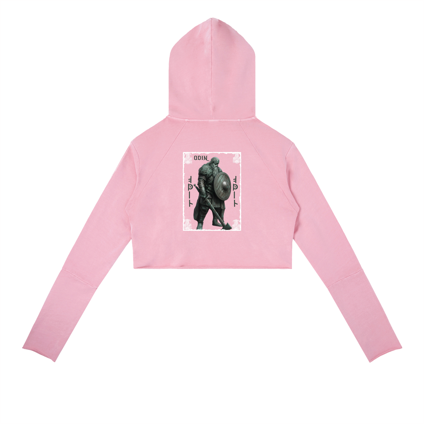 Vintage Washed Raw Edge Hoodie