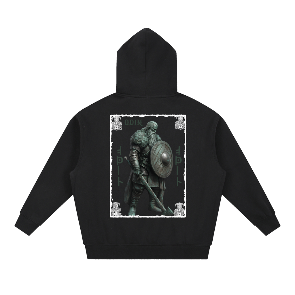Essential Oversized Boxy Fit Fleece Hoodie