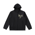 Essential Heavyweight High Neck  Zip-Up Hoodie