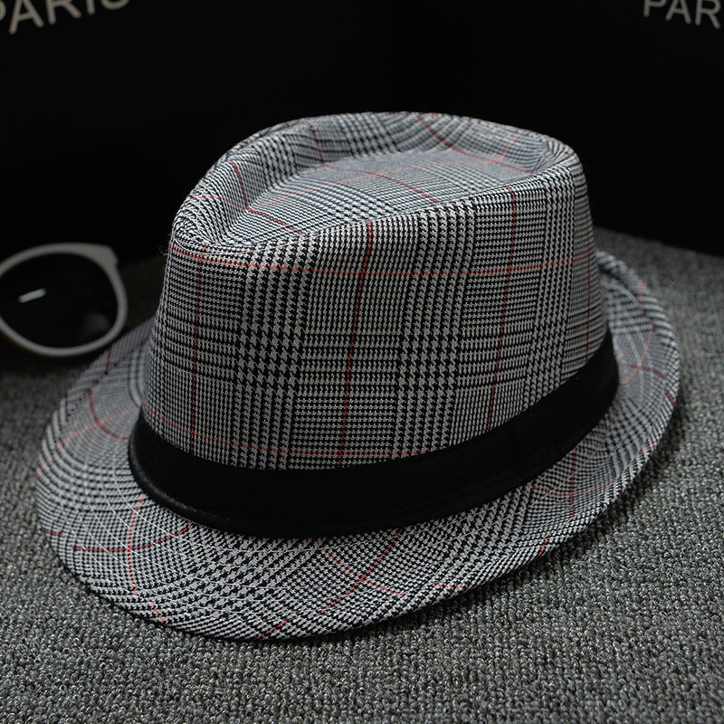 Sun Hats For Men Houndstooth style