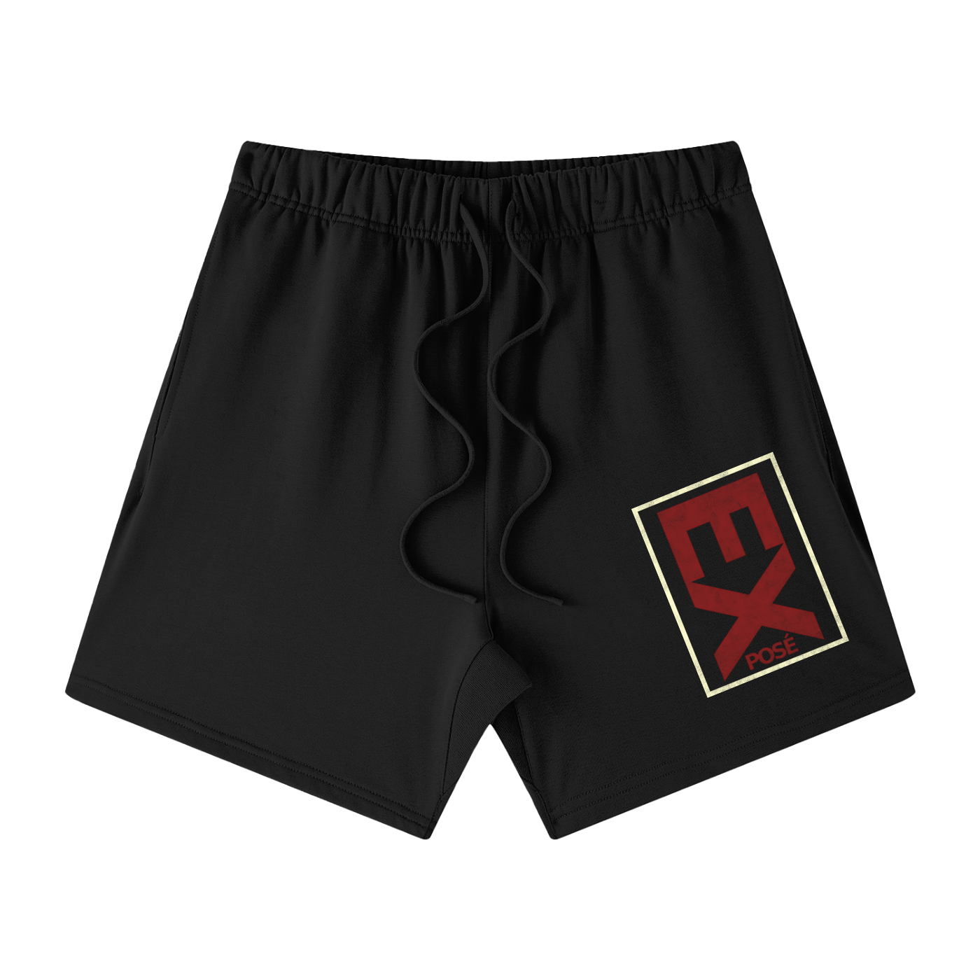 Unisex Earth Tone Loose Fit Cotton Shorts