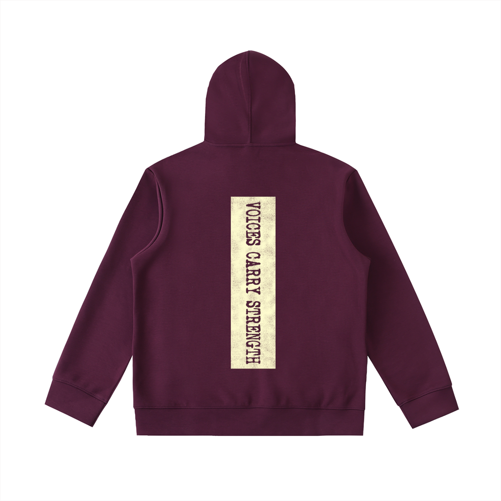 Essential Heavyweight High Neck  Zip-Up Hoodie