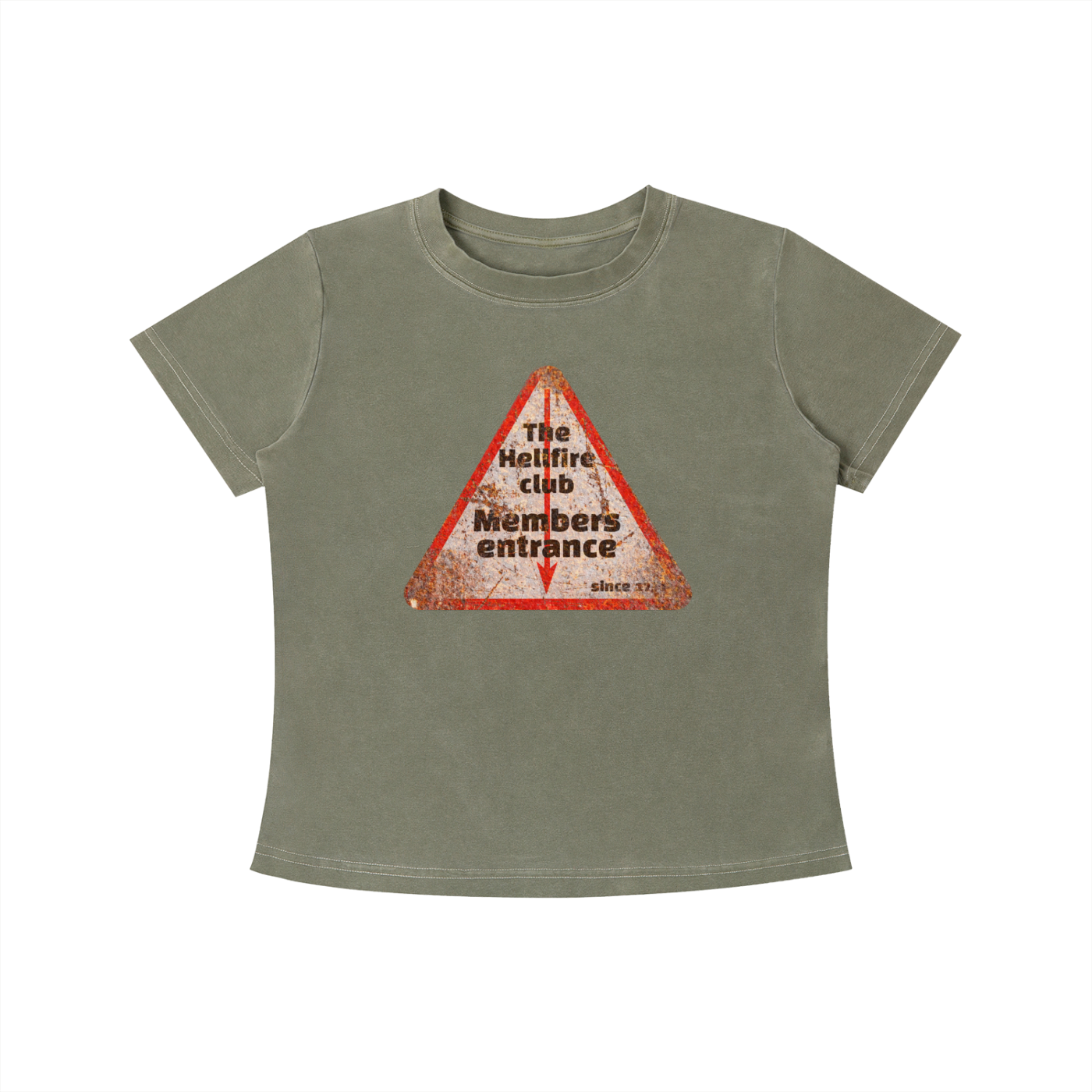 Vintage Wash Slim Fit unisex T-shirt