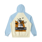 Color-Block Raglan Sleeve Hoodie