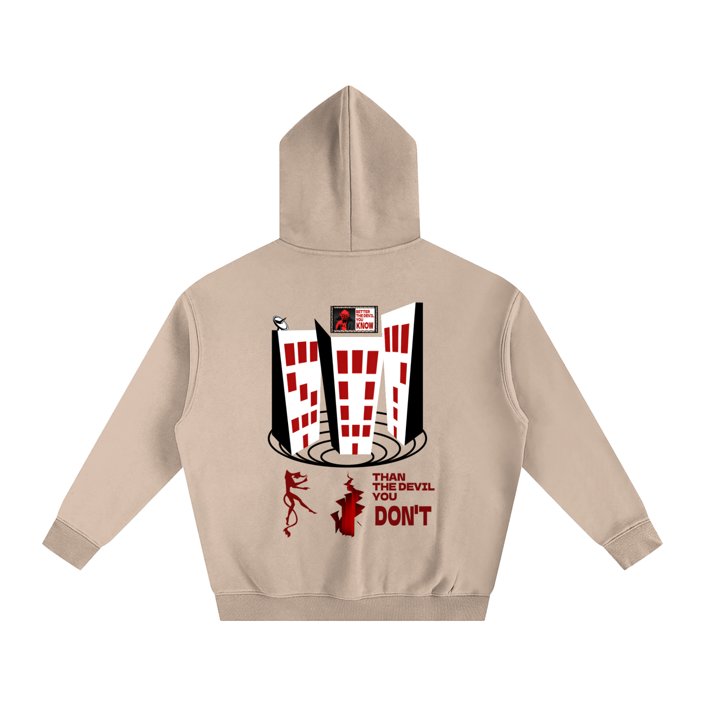 Oversize Fleeced Hoodie