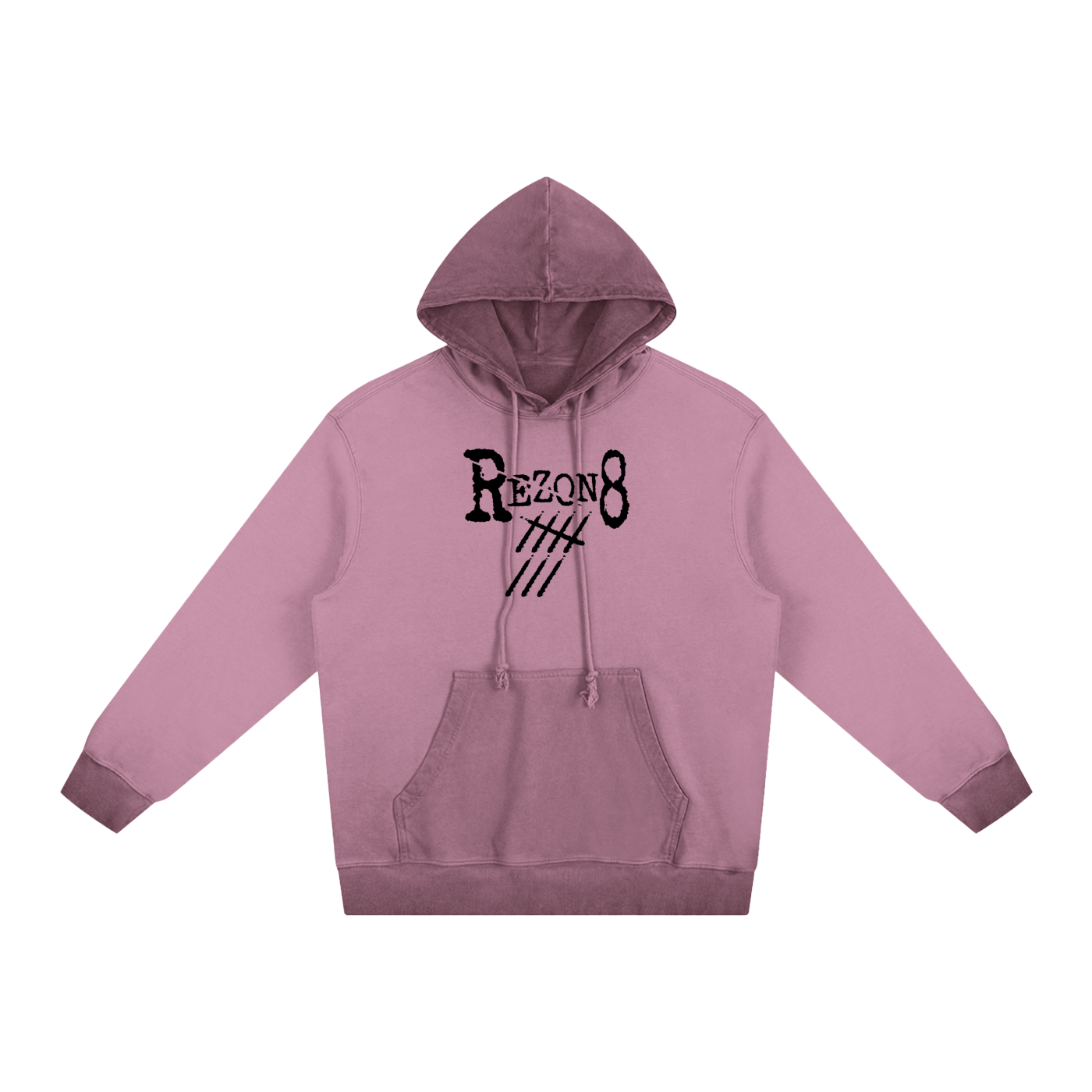 Ombre Stone Washed Colorpointed Hoodie