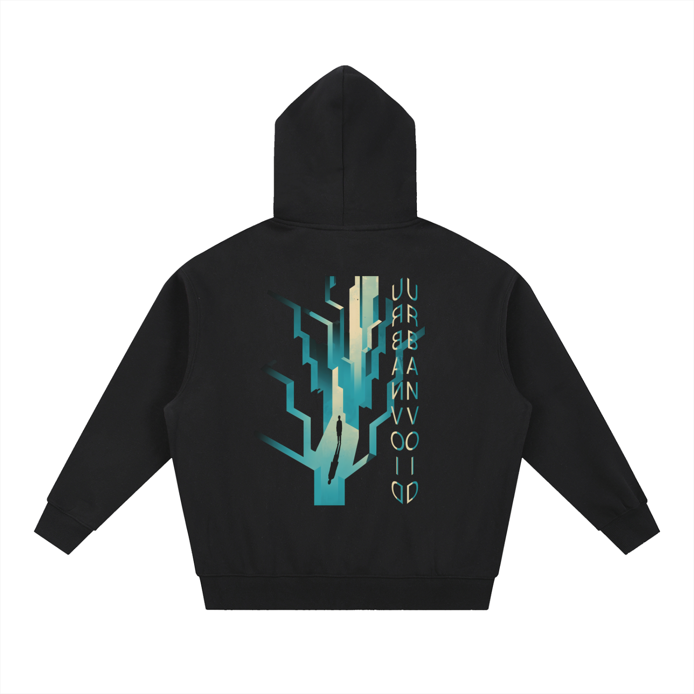 Essential Oversized Boxy Fit Fleece Hoodie