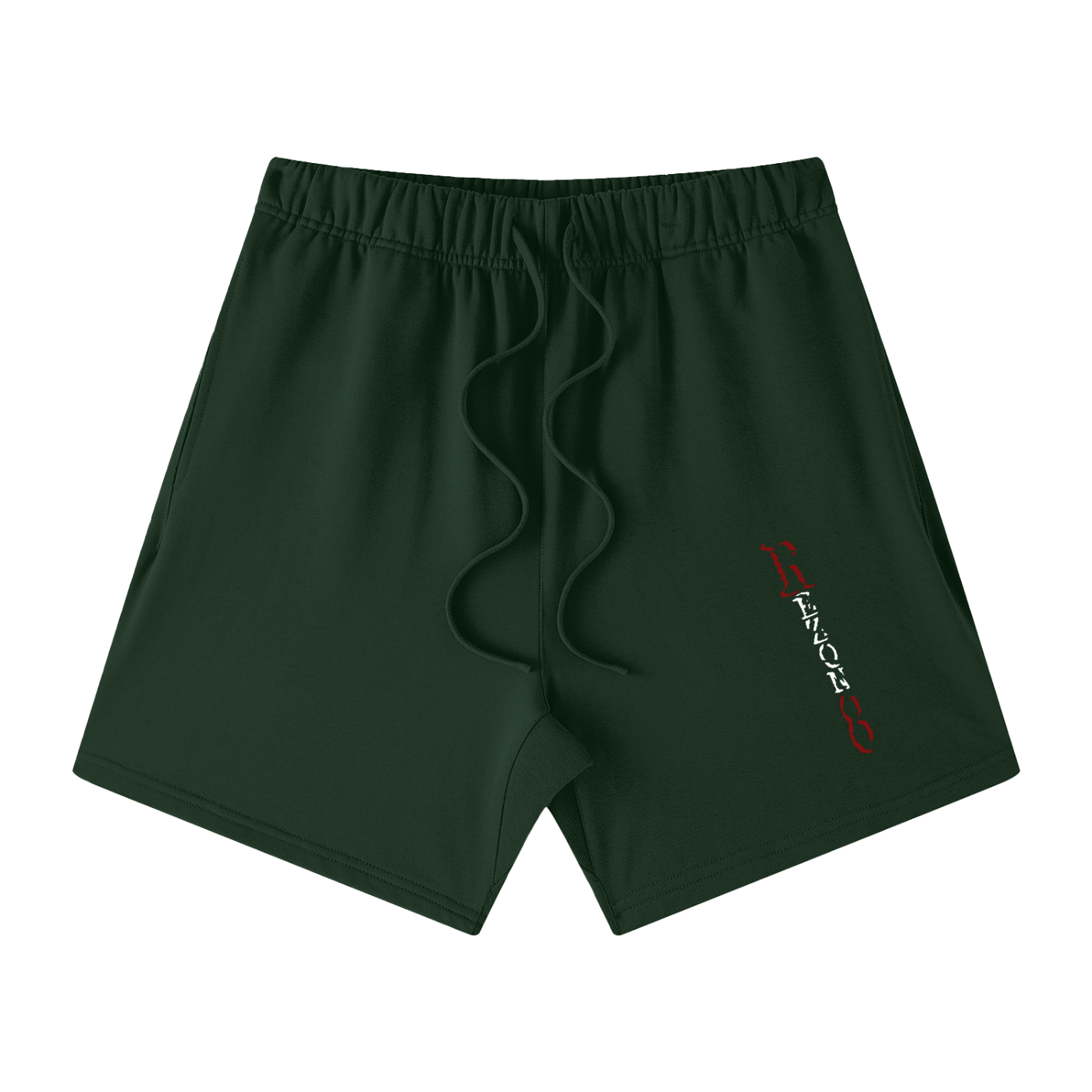 Unisex Earth Tone Loose Fit Cotton Shorts