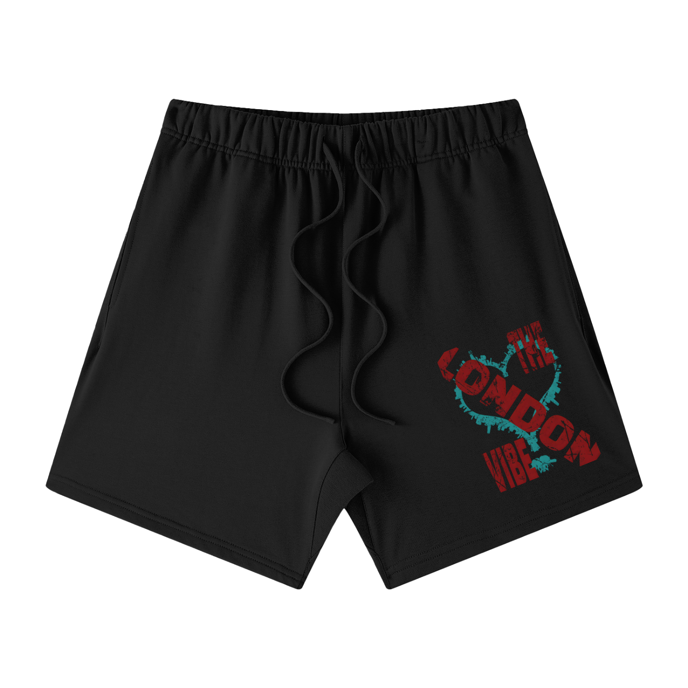 Unisex Earth Tone Loose Fit Cotton Shorts