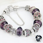 Crystal Bead Bracelet Alloy Style For Women