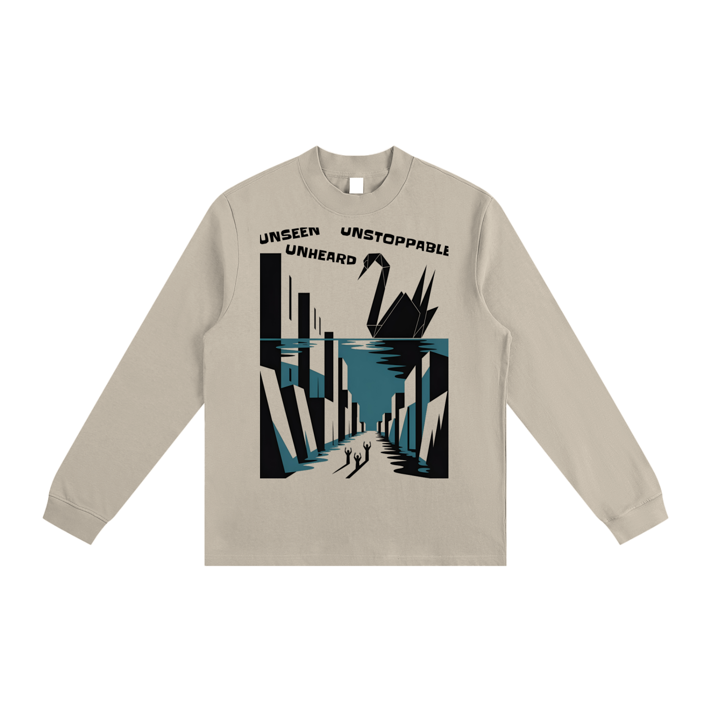 Essential Non-Shrink Mock Neck Sweatshirt