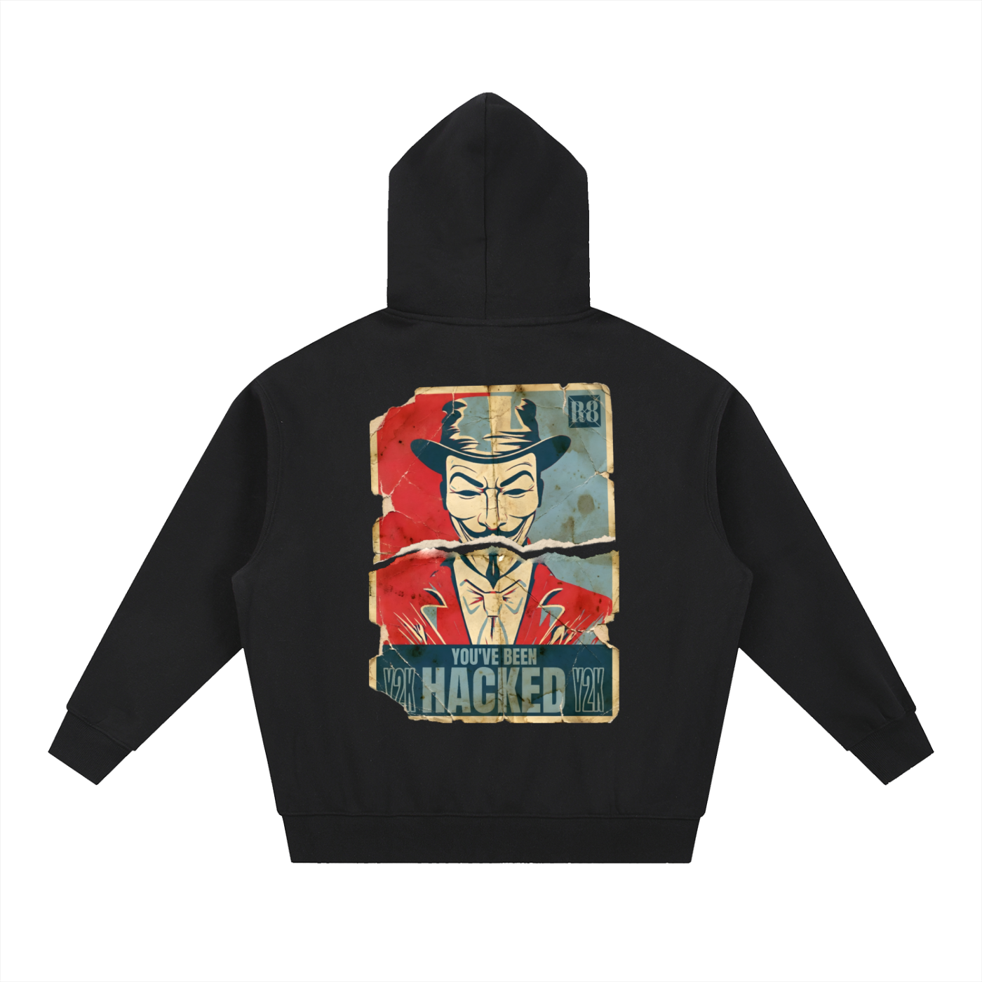 Essential Oversized Boxy Fit Fleece Hoodie