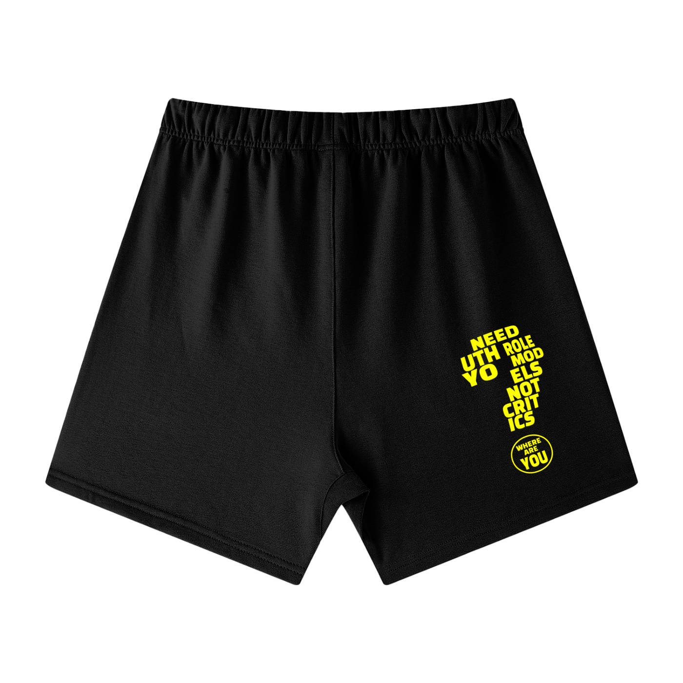 Unisex Earth Tone Loose Fit Cotton Shorts