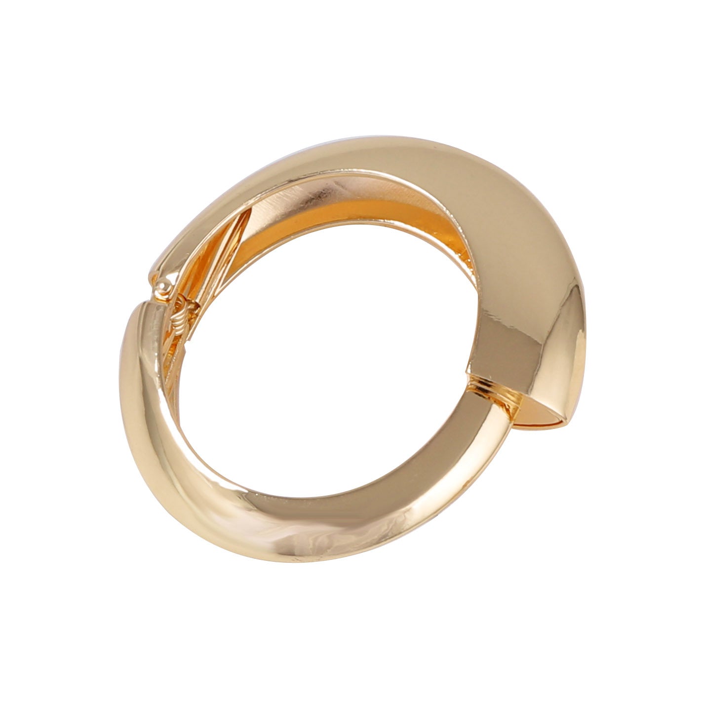 Women's Alloy Irregular Annular Spring Bracelet