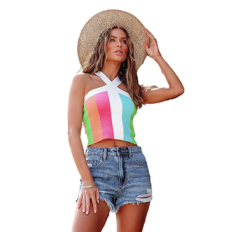 Ripped Brushed Casual Denim Women's Shorts