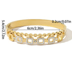 Stainless Steel Electroplated Bracelet For Women
