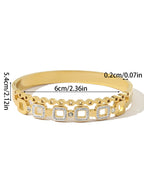 Stainless Steel Electroplated Bracelet For Women
