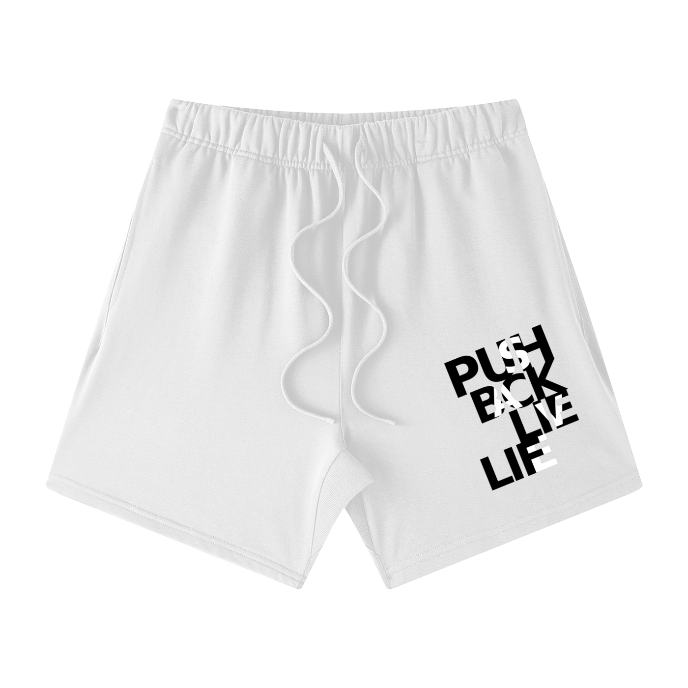 Unisex Earth Tone Loose Fit Cotton Shorts