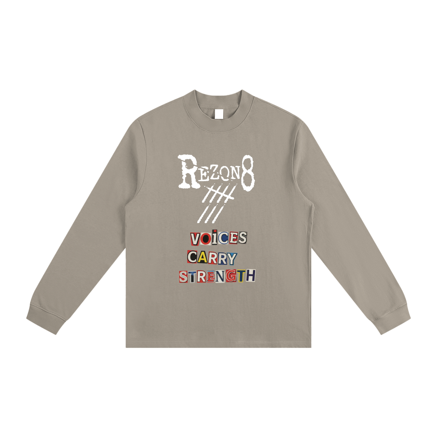 Essential Non-Shrink Mock Neck Sweatshirt