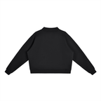 Essential Fleece Mid-Neck Crew Sweatshirt
