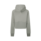 Cropped Zip-Through Hoodie