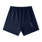 Unisex Earth Tone Loose Fit Cotton Shorts