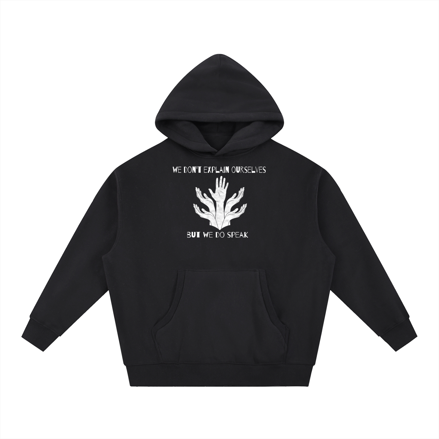 Essential Oversized Boxy Fit Fleece Hoodie