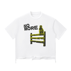 Snow Wash Raw-Hem Boxy T-shirt