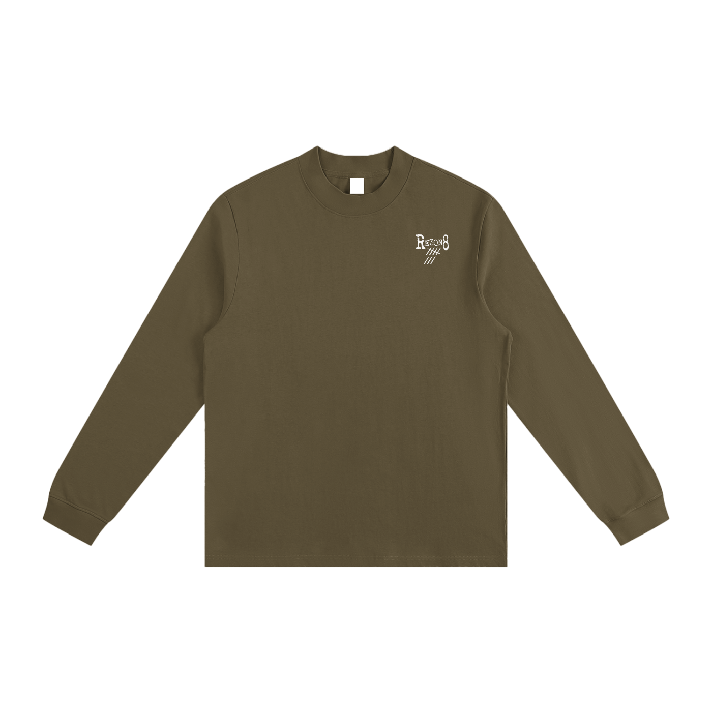 Essential Non-Shrink Mock Neck Sweatshirt