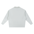 Knitted Round Neck Oversize Sweatshirt