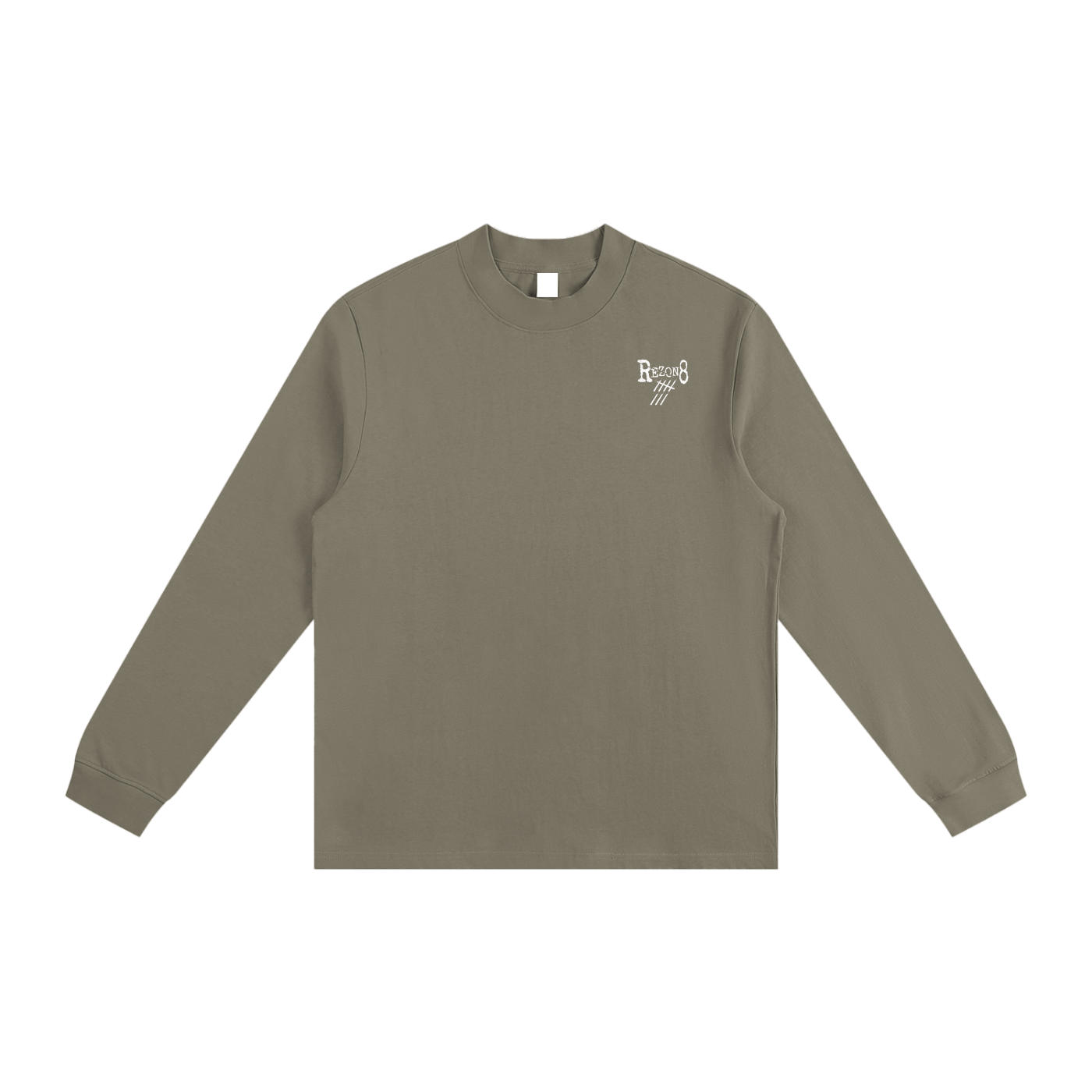 Essential Non-Shrink Mock Neck Sweatshirt