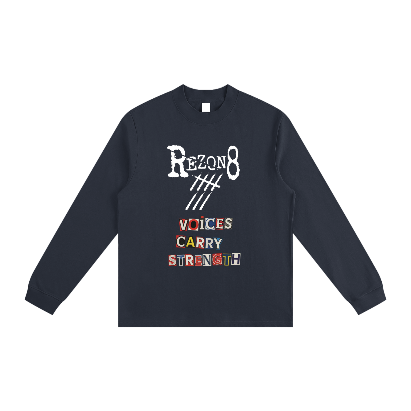 Essential Non-Shrink Mock Neck Sweatshirt