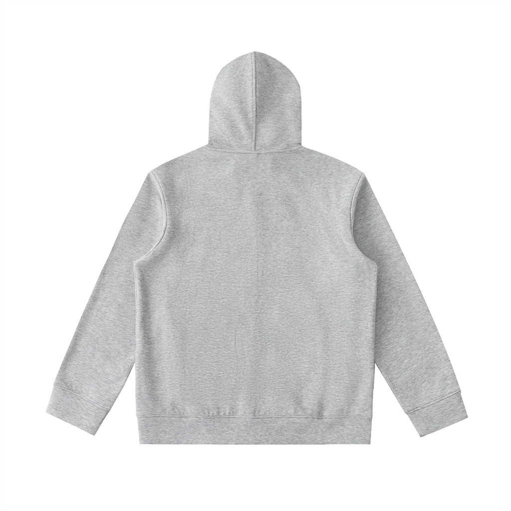 Essential Heavyweight High Neck  Zip-Up Hoodie