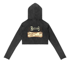 Vintage Washed Raw Edge Hoodie