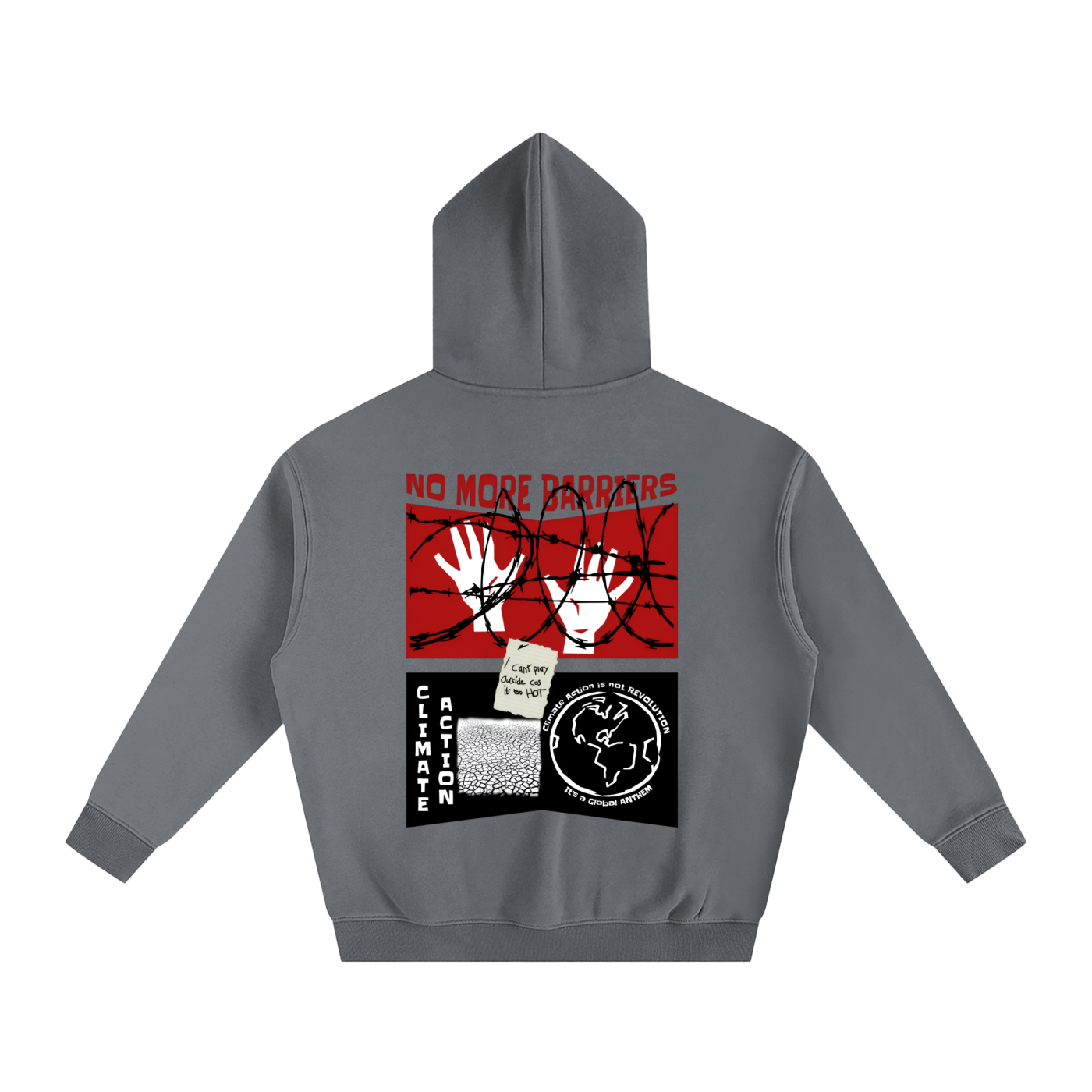 Oversize Fleeced Hoodie