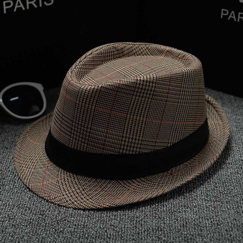 Sun Hats For Men Houndstooth style