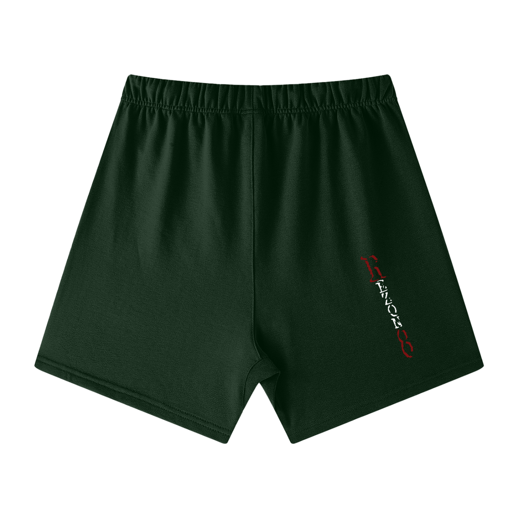 Unisex Earth Tone Loose Fit Cotton Shorts