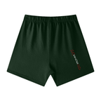 Unisex Earth Tone Loose Fit Cotton Shorts