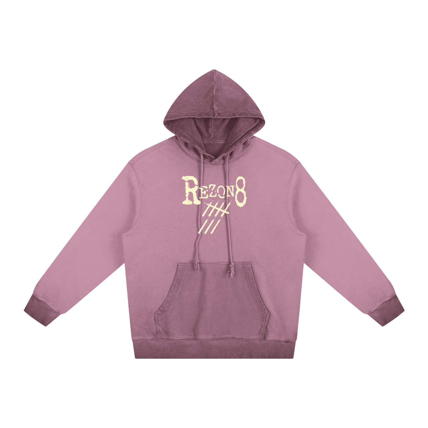 Ombre Stone Washed Colorpointed Hoodie