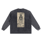 Snow Washed Frayed Edge T-Shirt