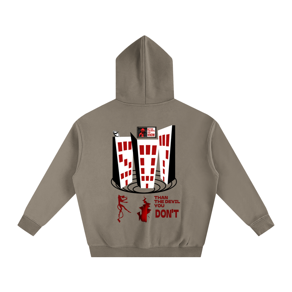 Oversize Fleeced Hoodie